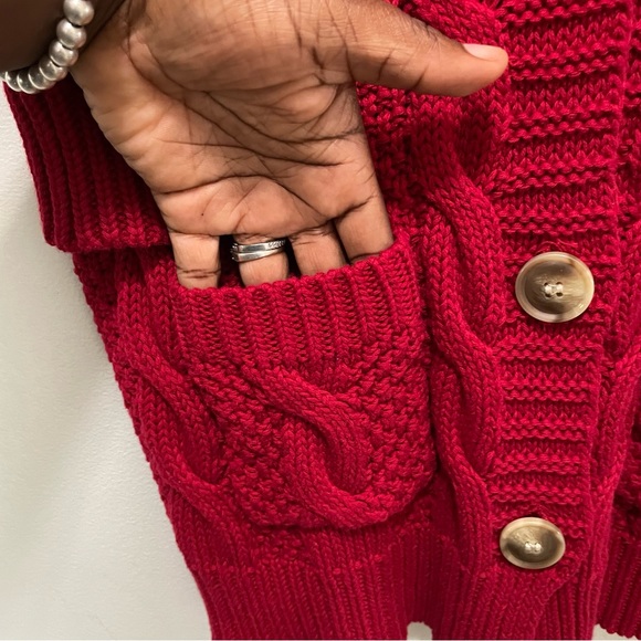 Agnes & Dora boyfriend cardigan Size M 1388 - Picture 6 of 10